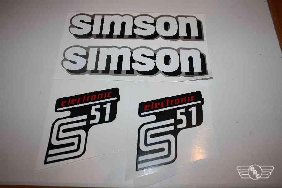 Abziehbilderset S51 electronic